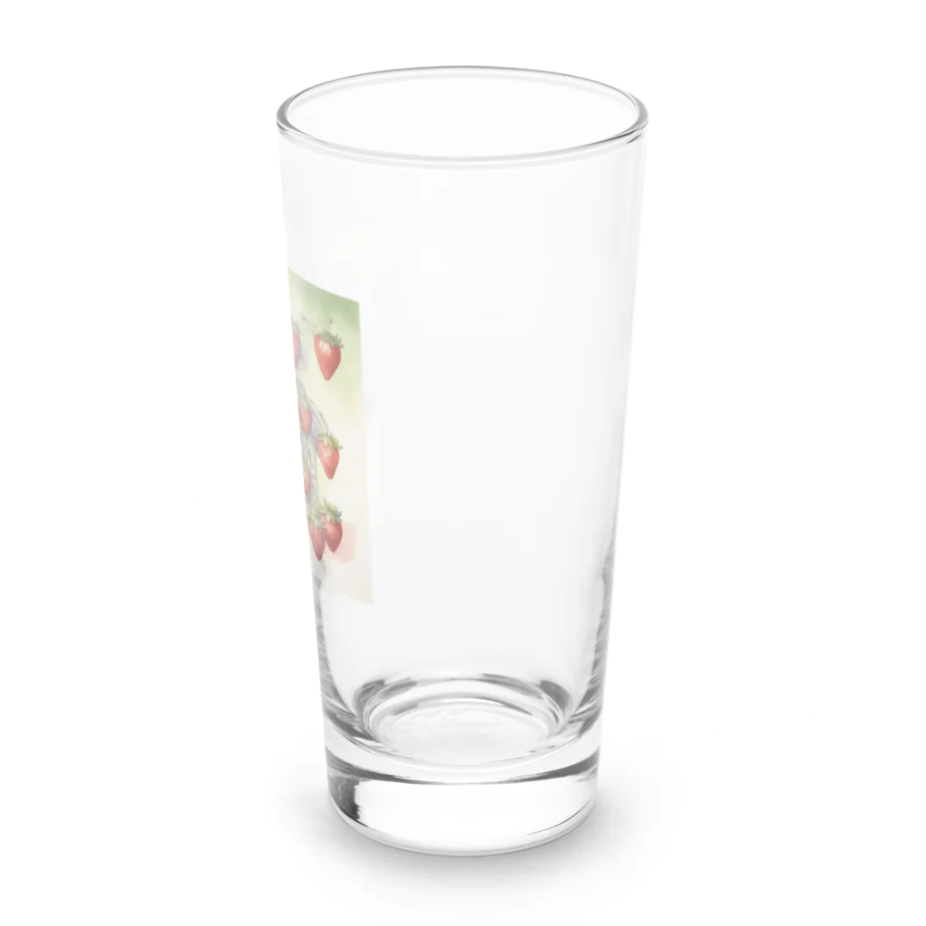 Oimo_shanの機械仕掛けのイチゴさん Long Sized Water Glass :right