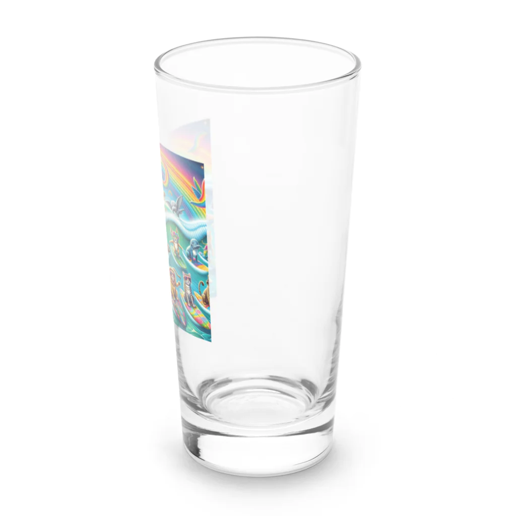 assorted goodsの賑やかサーフィン🏝️ Long Sized Water Glass :right