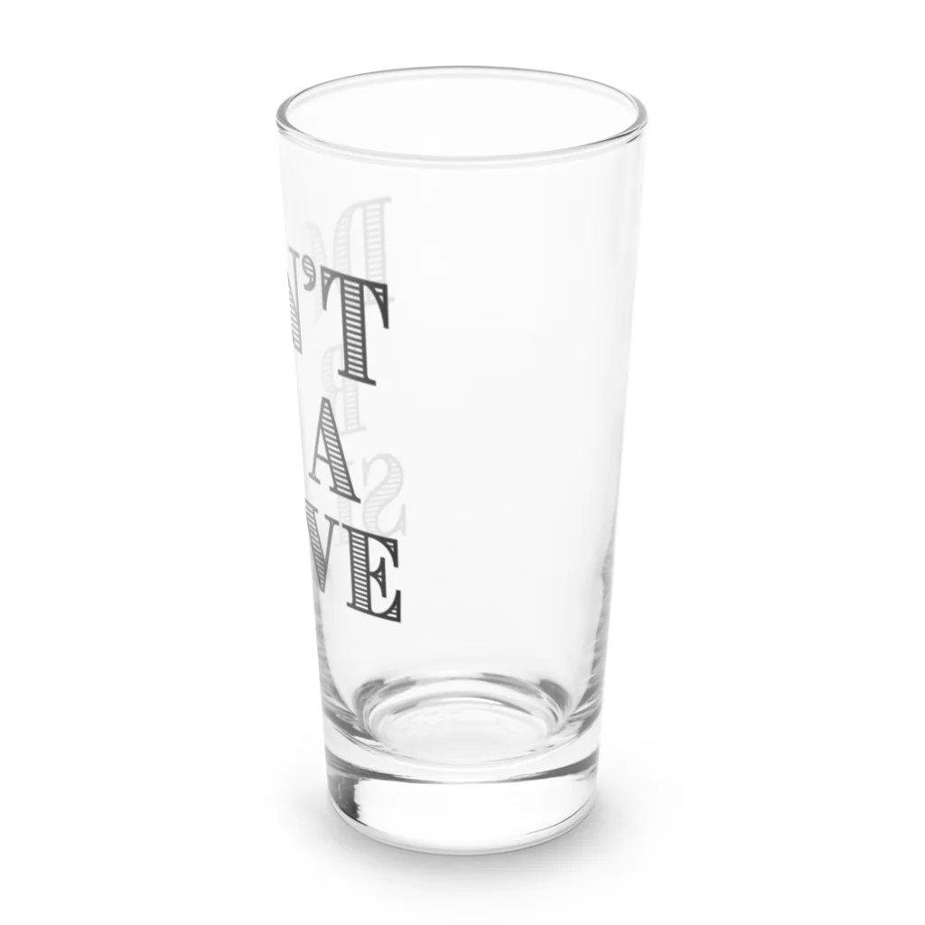 日本大学女児アニメ研究会のDon't Be a Slave グッズ Long Sized Water Glass :right