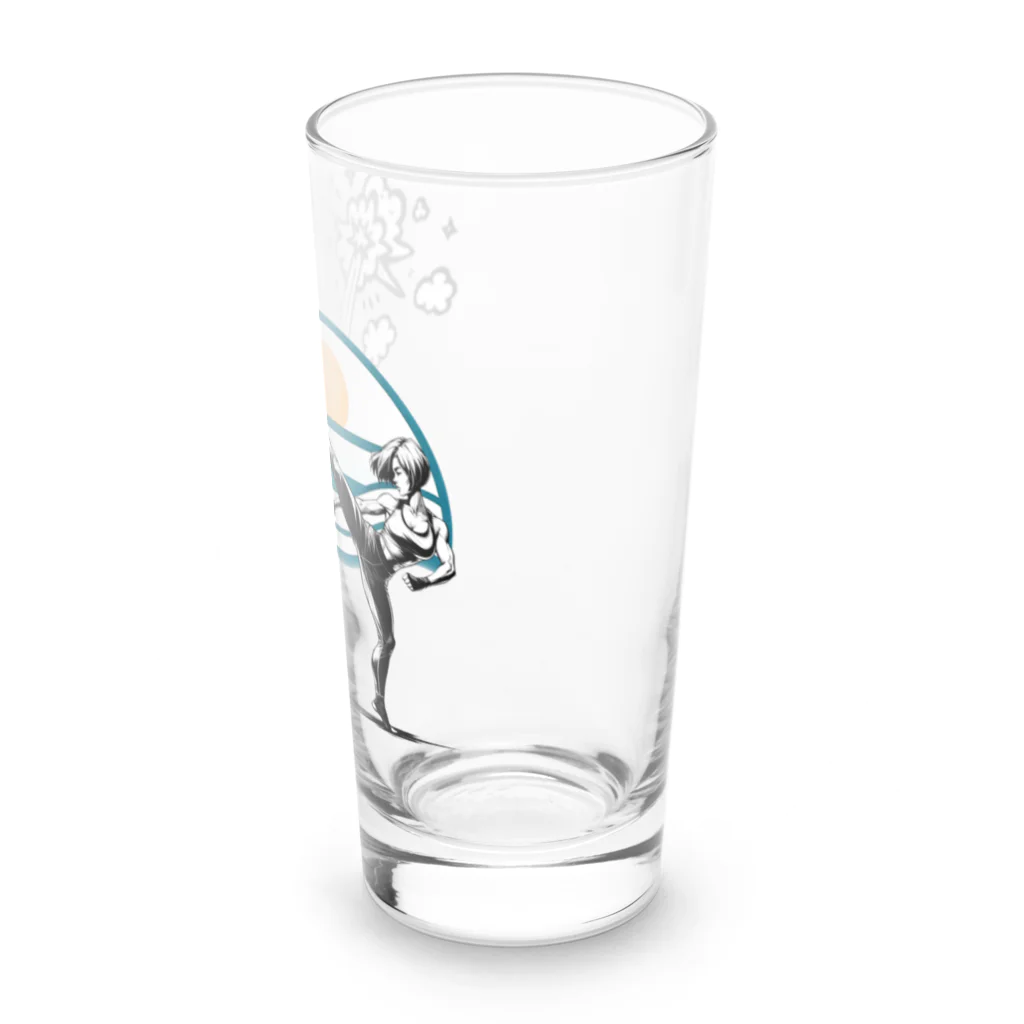 Namataのkick something up Long Sized Water Glass :right