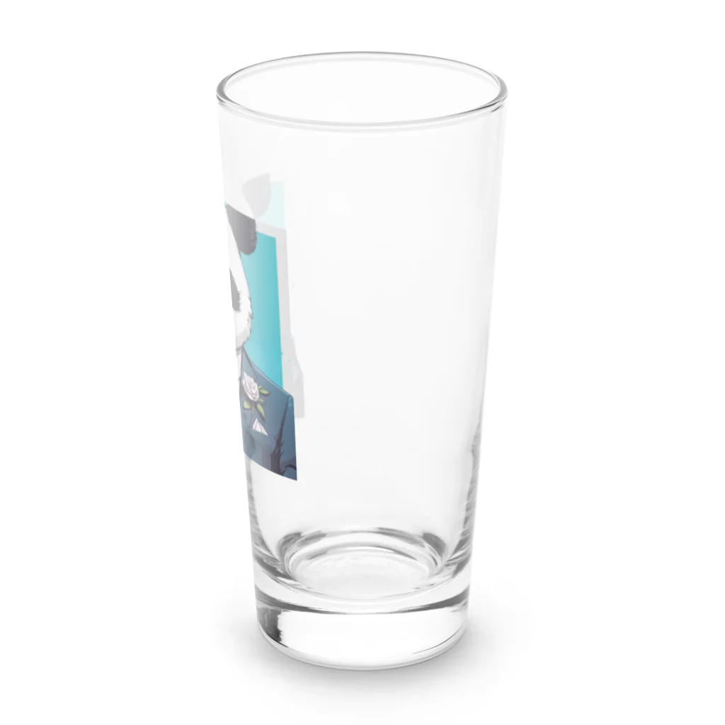 crazypanda2のビジネスパンダ Long Sized Water Glass :right