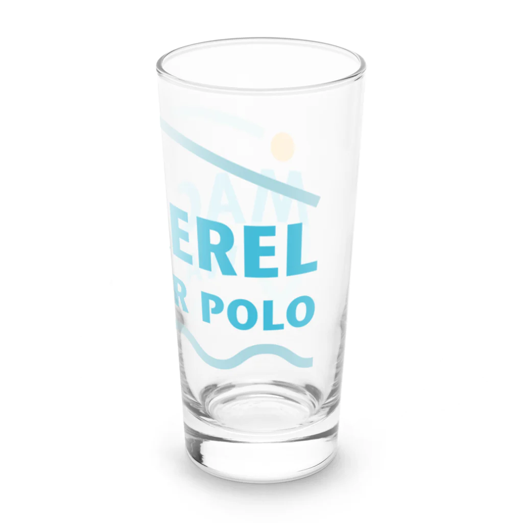 MACKEREL WATER POLOのMACKEREL（メインロゴカラー）片面プリント Long Sized Water Glass :right