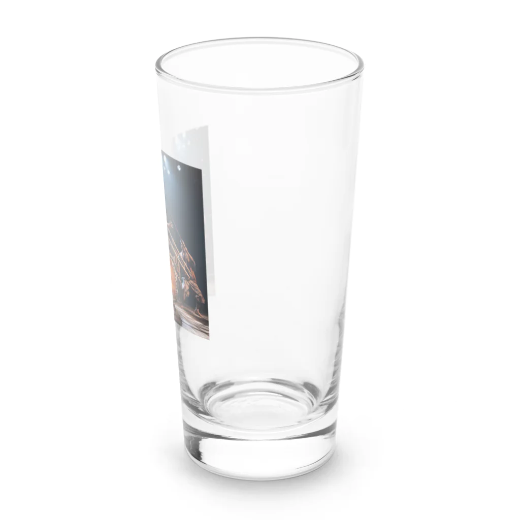 AQUAMETAVERSEの大太鼓の演奏　なでしこ1478 Long Sized Water Glass :right