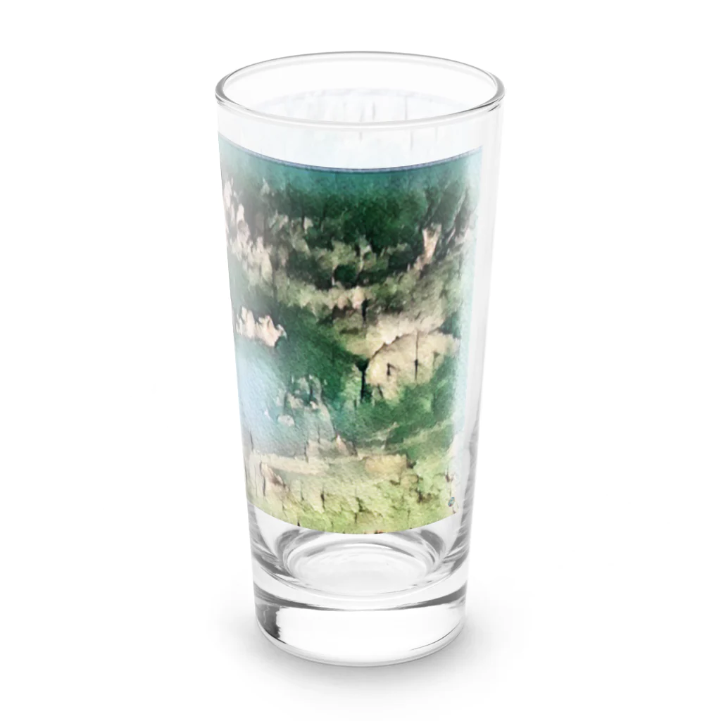 Try Anythingの秘境 グッズ Long Sized Water Glass :right