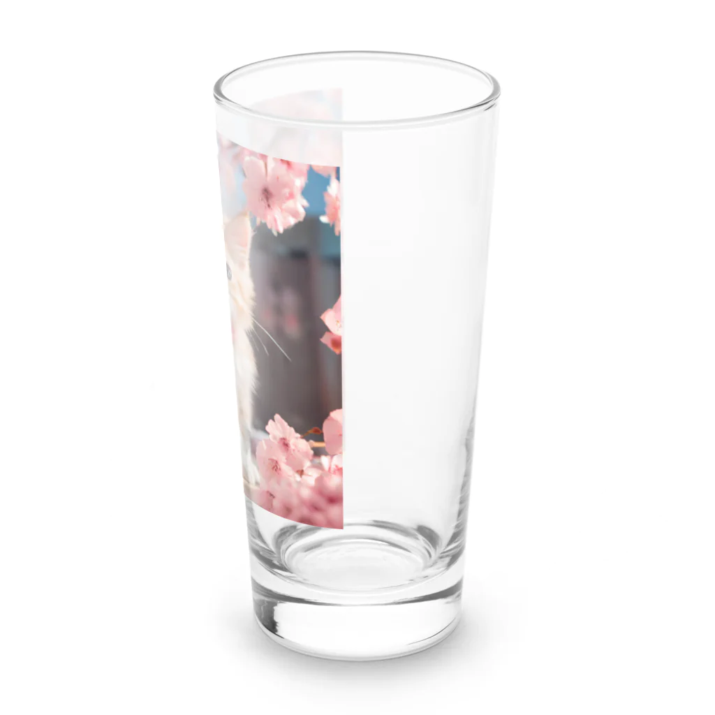 skiponsbの子猫グッズ Long Sized Water Glass :right