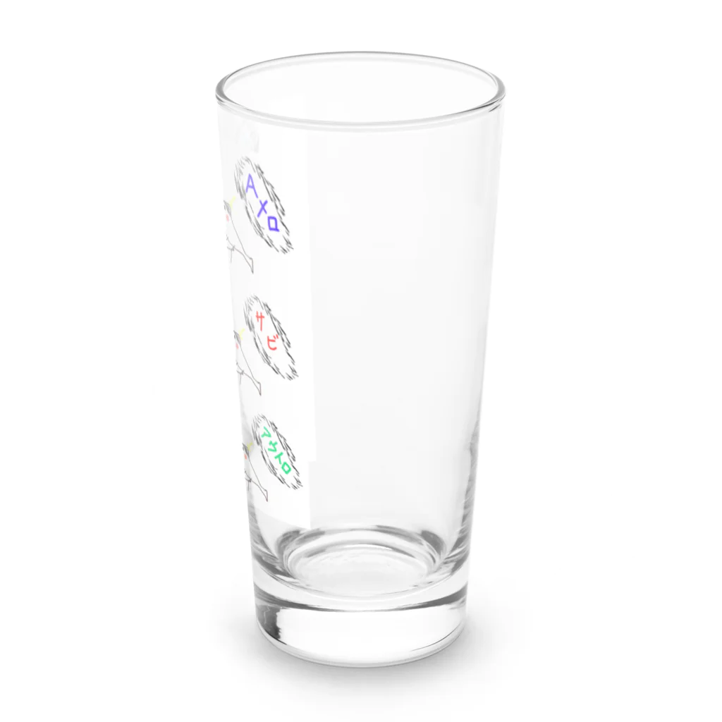 ヒヨドリ派の曲の基本構成　in　ハゲピ Long Sized Water Glass :right