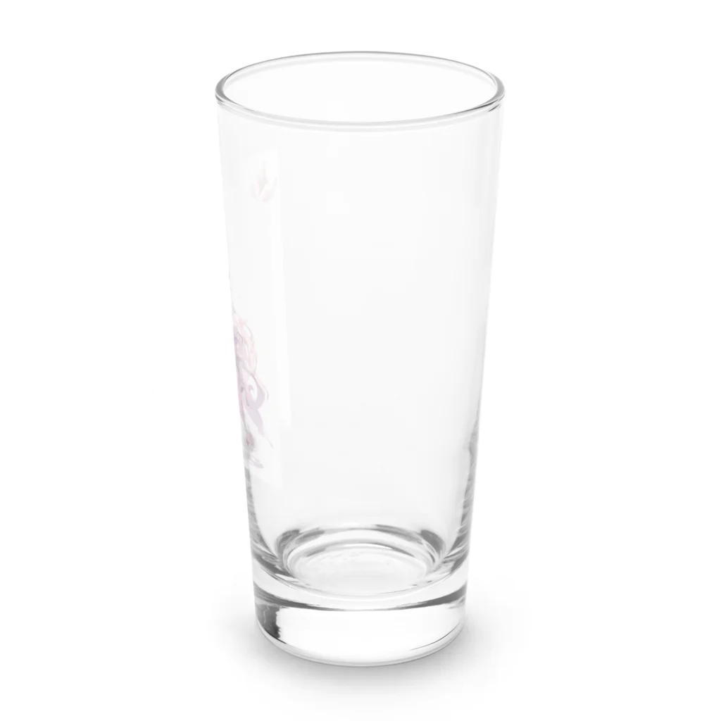 AQUAMETAVERSEのアニメ風ピンクのお姫さま　なでしこ1478 Long Sized Water Glass :right