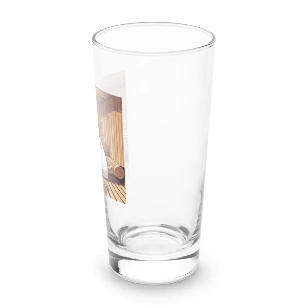 yosshiyyのぶさかわ猫 Long Sized Water Glass :right