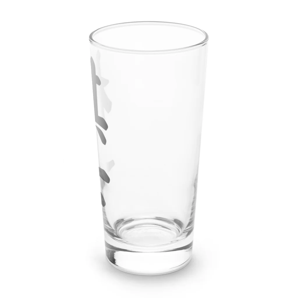 着る文字屋の棋士 Long Sized Water Glass :right