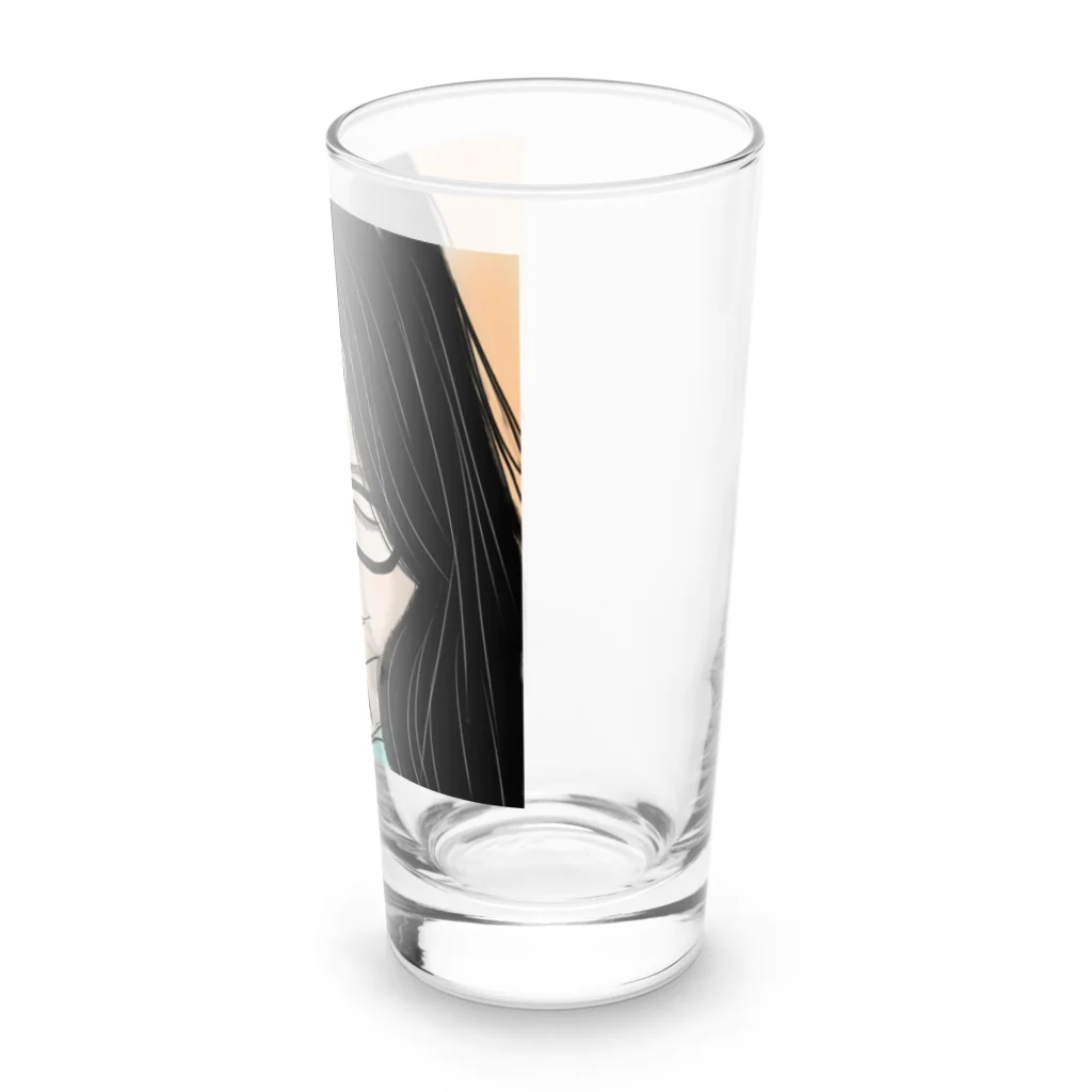 みつまめこshopのメガネ美人 Long Sized Water Glass :right