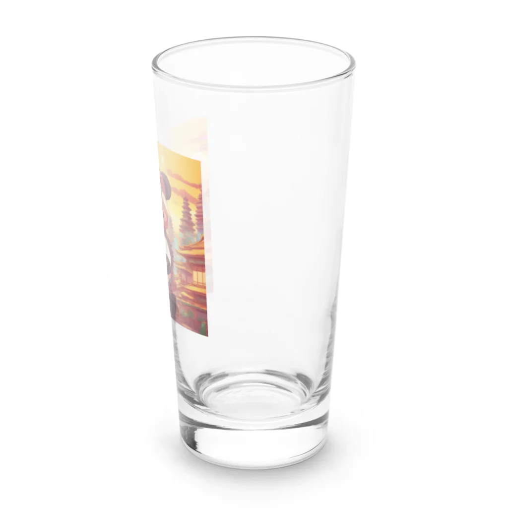 crazypanda2の冒険パンダ Long Sized Water Glass :right