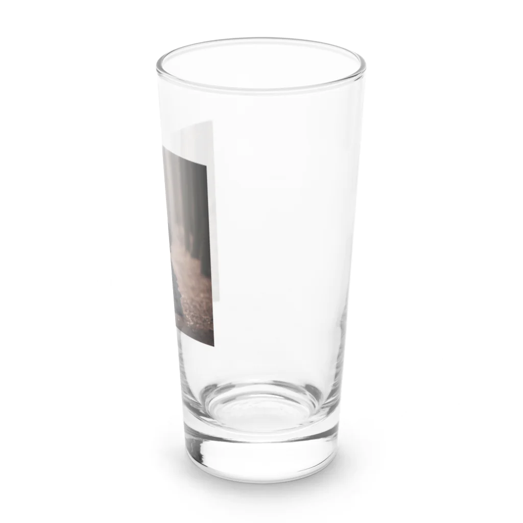 neYunのゴスロリ姉妹はお揃いのクマさん達と一緒にお出かけ Long Sized Water Glass :right