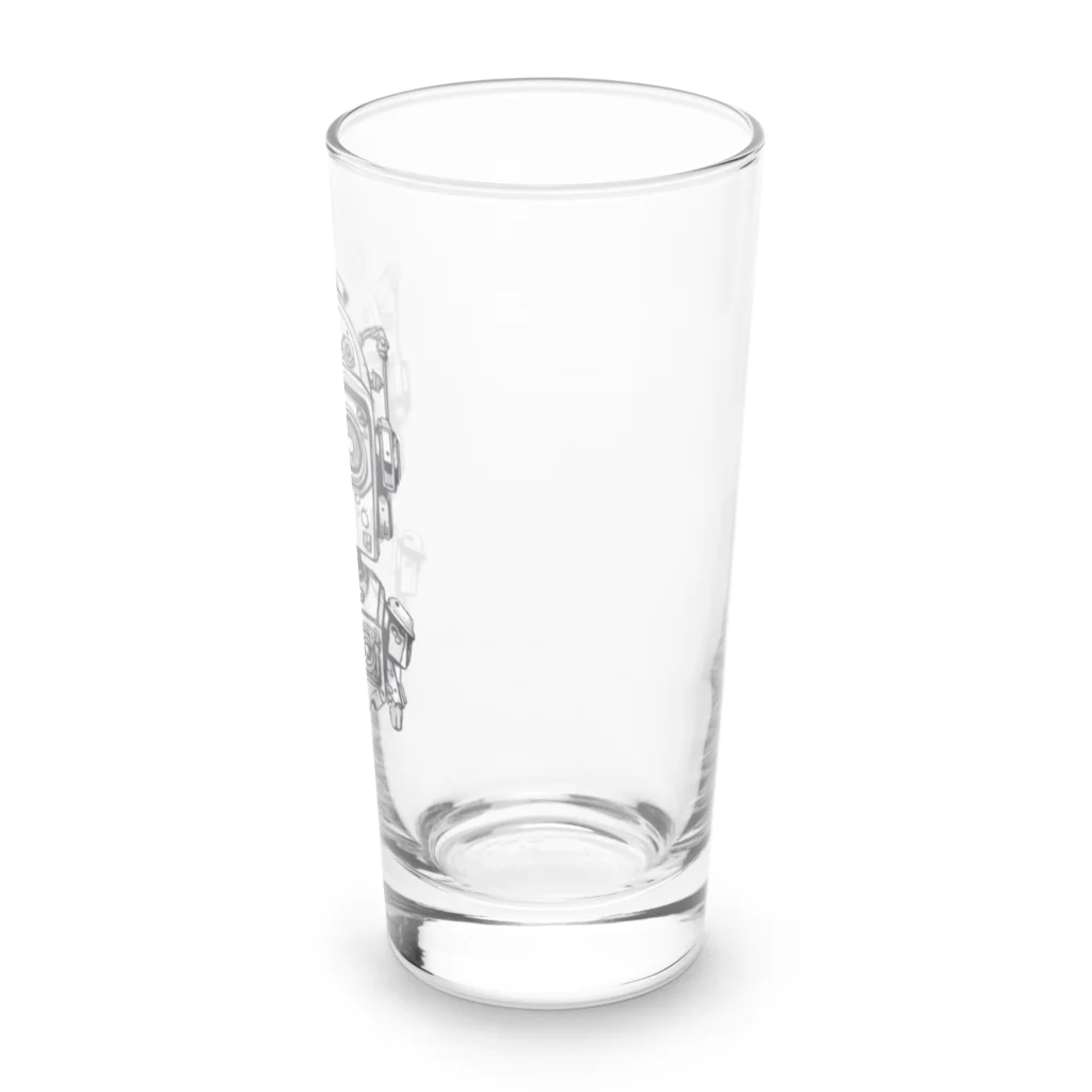 mirinconixのじっと見るガラクタくん Long Sized Water Glass :right