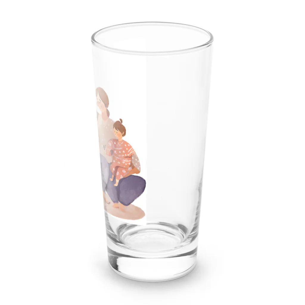 kichamanの家族だんらん Long Sized Water Glass :right