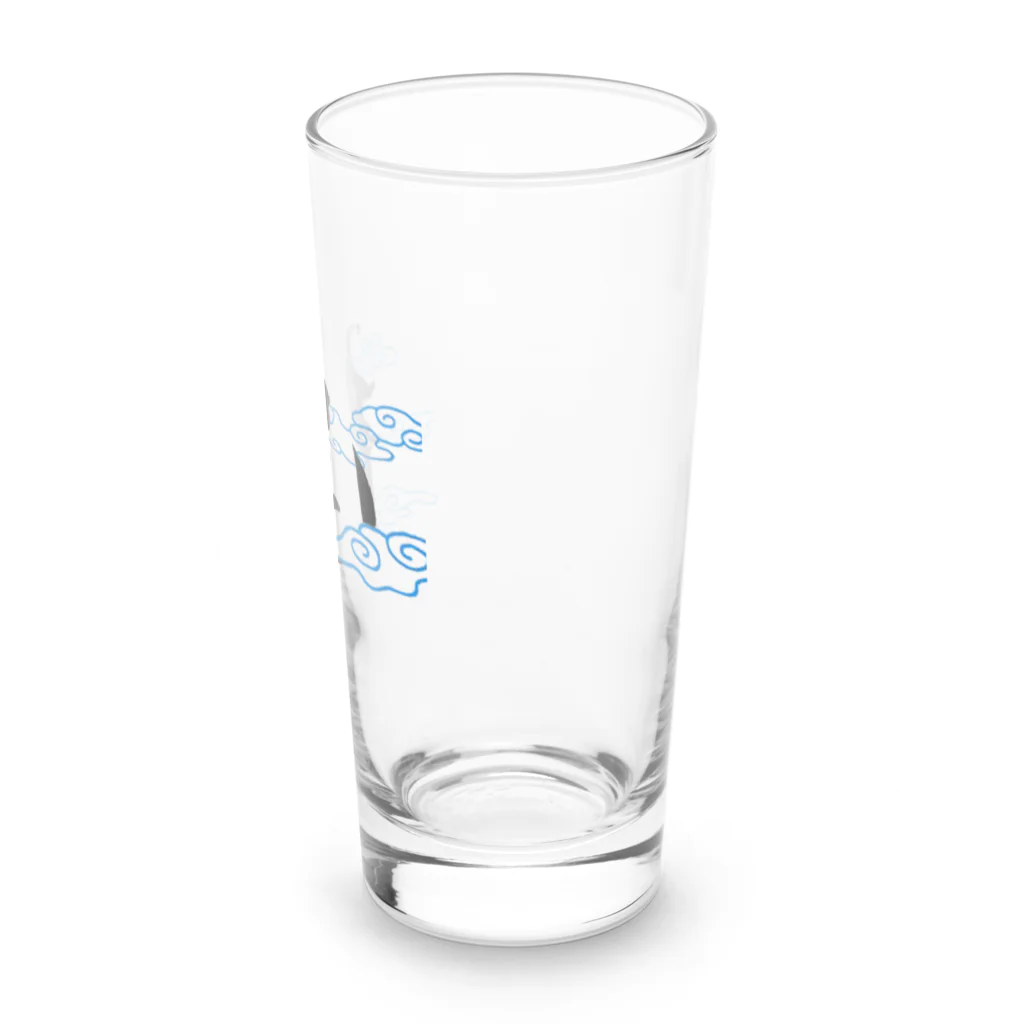 ten-ten-tenの運気が上がりそうな漢字 Long Sized Water Glass :right