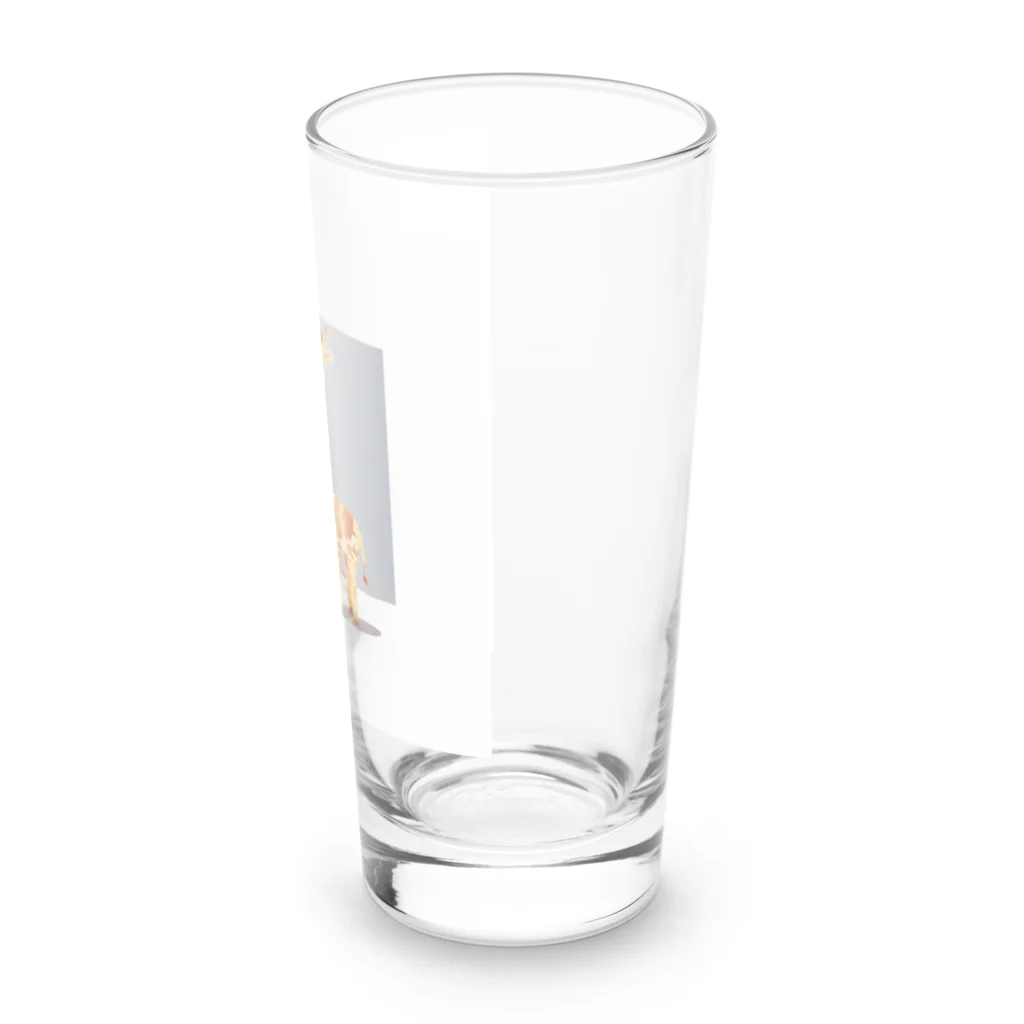 GIRAFFEの三頭身なキリン Long Sized Water Glass :right