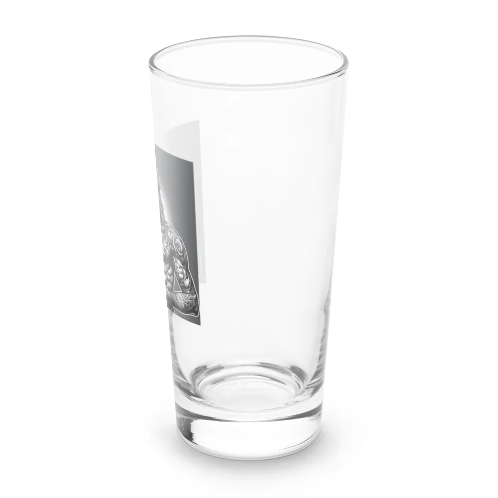 JUSCREATEの刻まれた信仰 Long Sized Water Glass :right