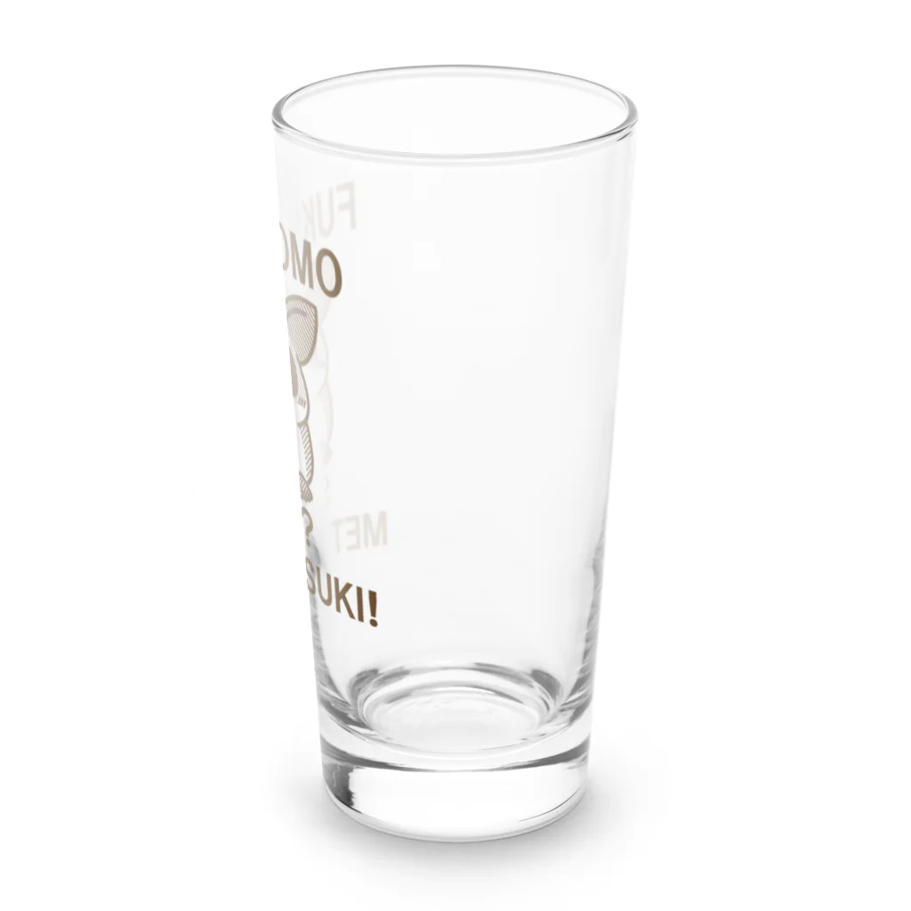 meguminのフクモモは好き？ Long Sized Water Glass :right