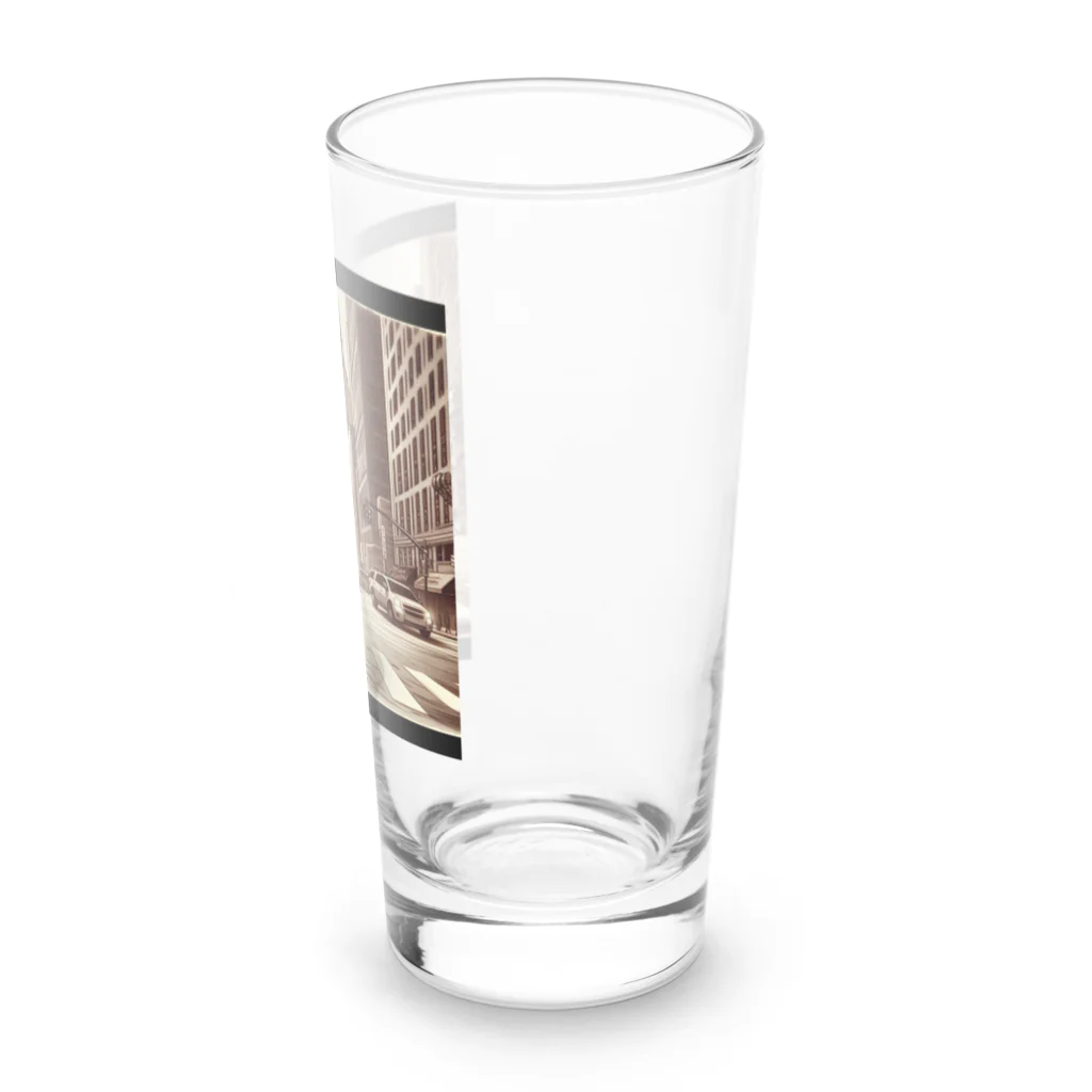 連想系のカピバラも向かう、明日へ。 Long Sized Water Glass :right