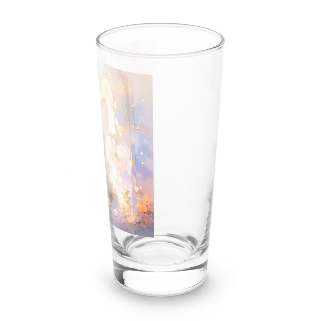 はなうさまほのうさぎとステンドグラス②｡.:*･ﾟ Long Sized Water Glass :right