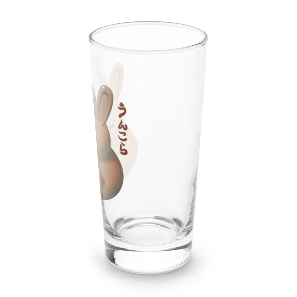 unkoraのうんこ暮らし Long Sized Water Glass :right