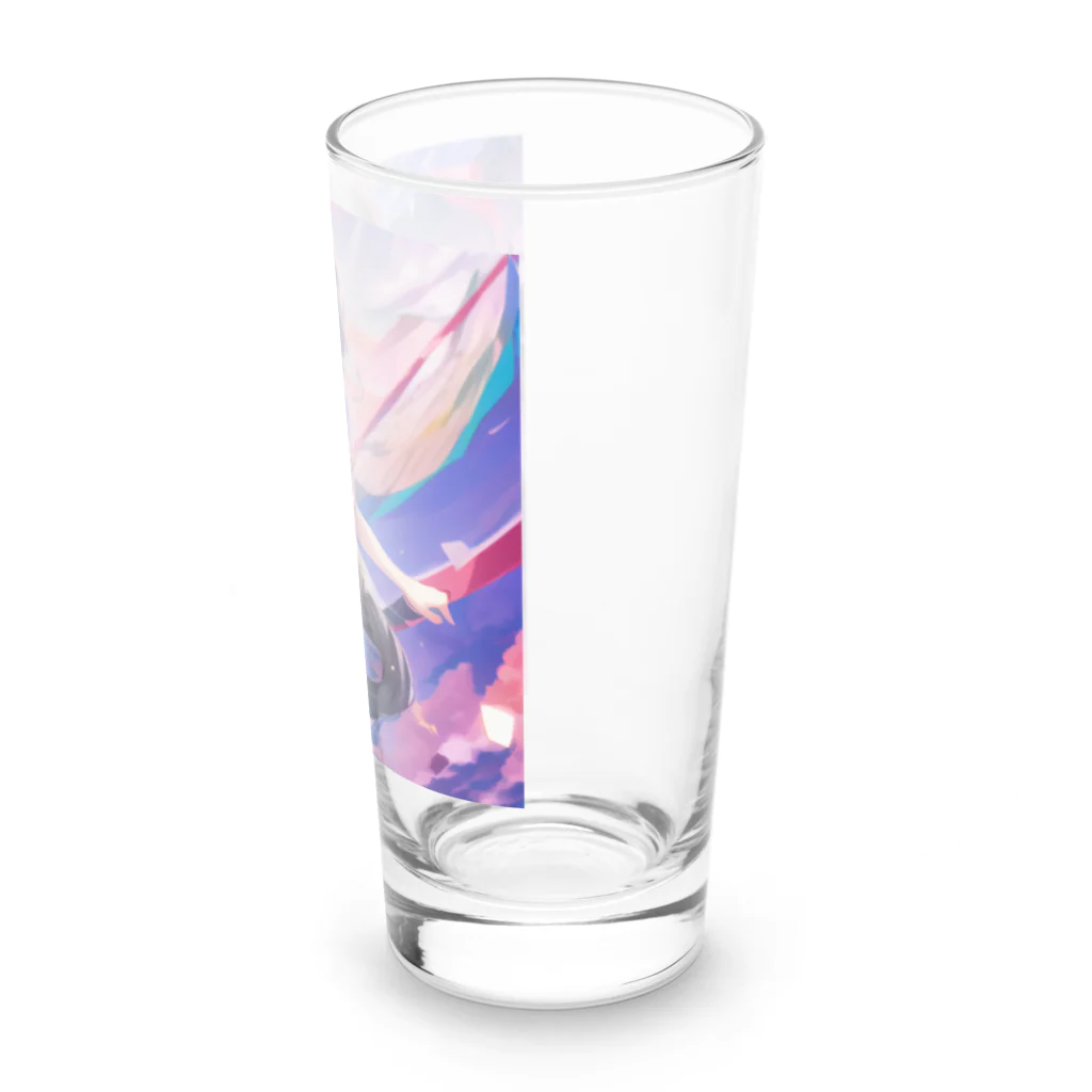 Cat wingsのオリジナルキャラ Long Sized Water Glass :right