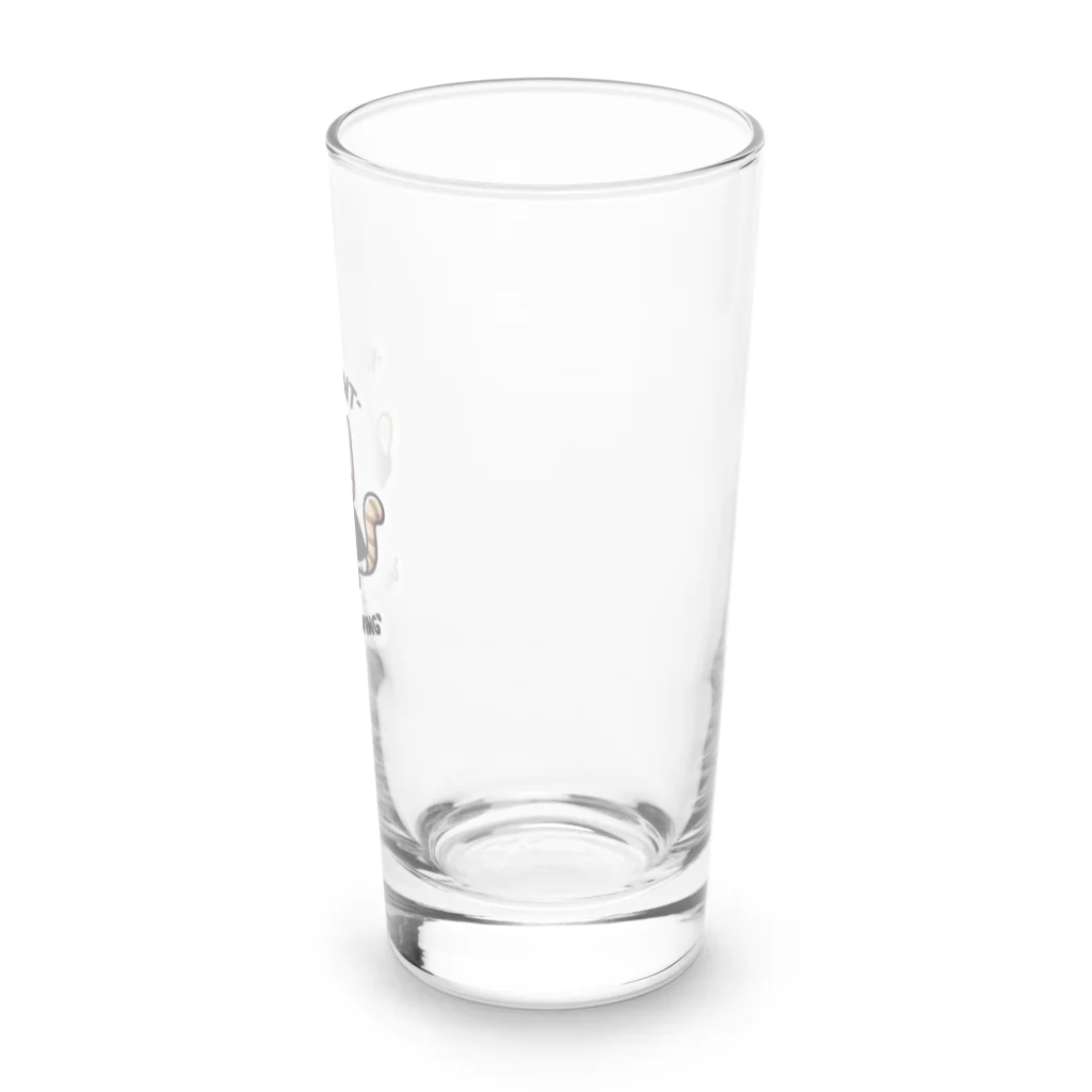 YHR Creator shopの傲慢でかわいい弁護士猫は法廷で検事とよく喧嘩した Long Sized Water Glass :right