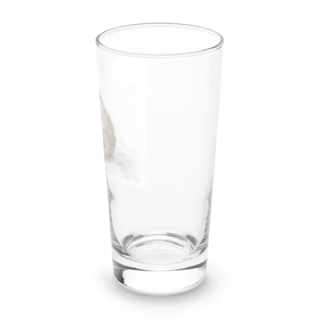 Libyan ～リビアン～の銀狐の親子 Long Sized Water Glass :right