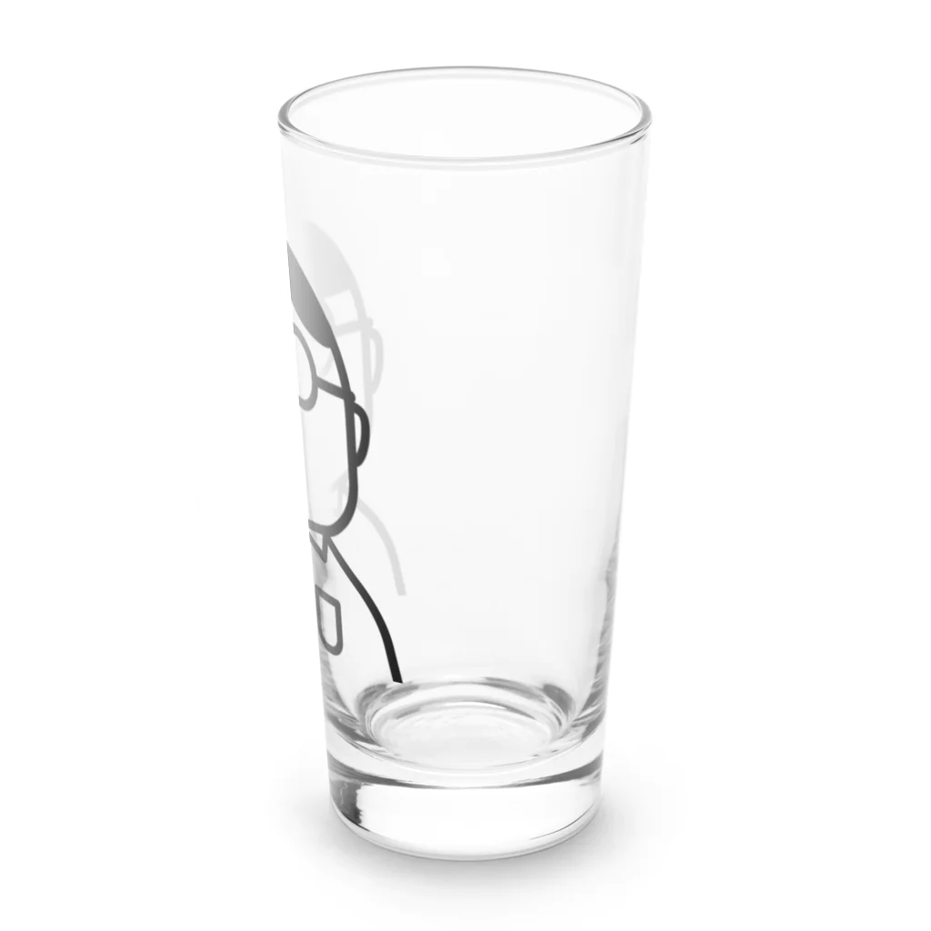 コトアート: 「私はわたし、人は人」の芸人兼サラリーマンシリーズ Long Sized Water Glass :right