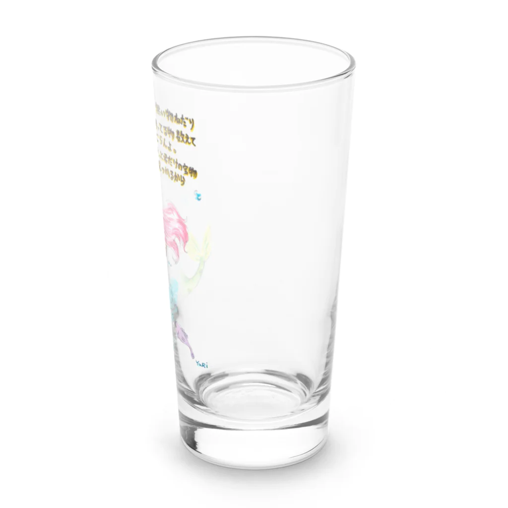 yuritomeのマーメイド_ユリ作品3 Long Sized Water Glass :right