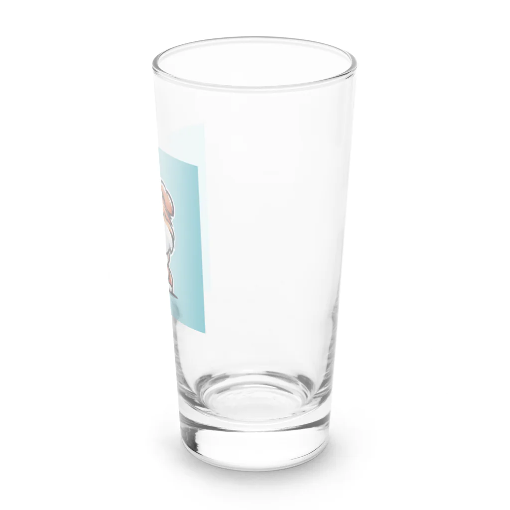 動物好きのあなた絵の愛犬家のためのグッズシリーズ Long Sized Water Glass :right