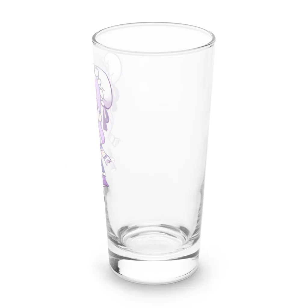 i'm kima【北原きませり 】パルプンテ系ママVtuberのきませりイラストデザイン　ミニキャラグッズ Long Sized Water Glass :right