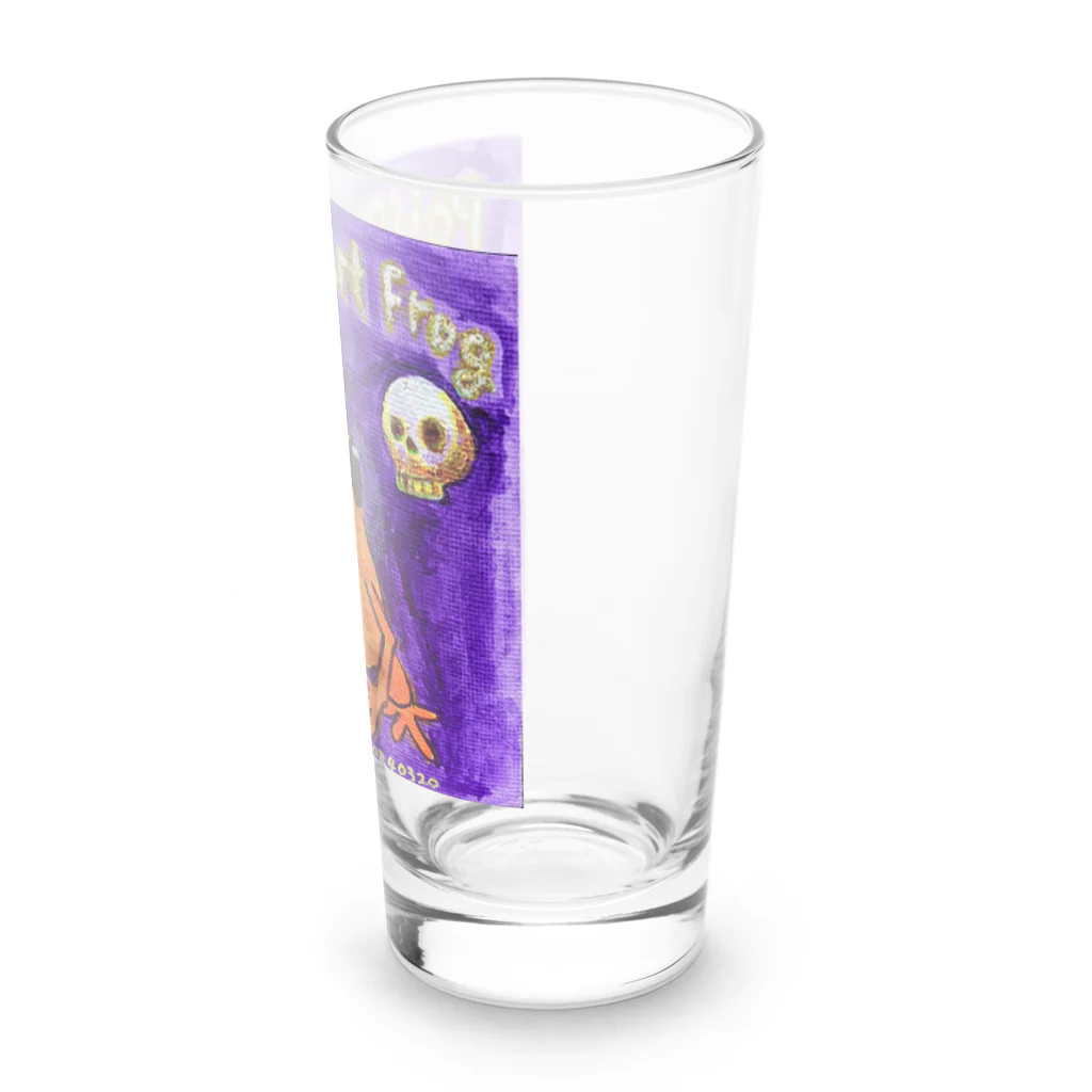 かえるはるきのこ（RURUKO)のモウドクフキヤガエル Long Sized Water Glass :right