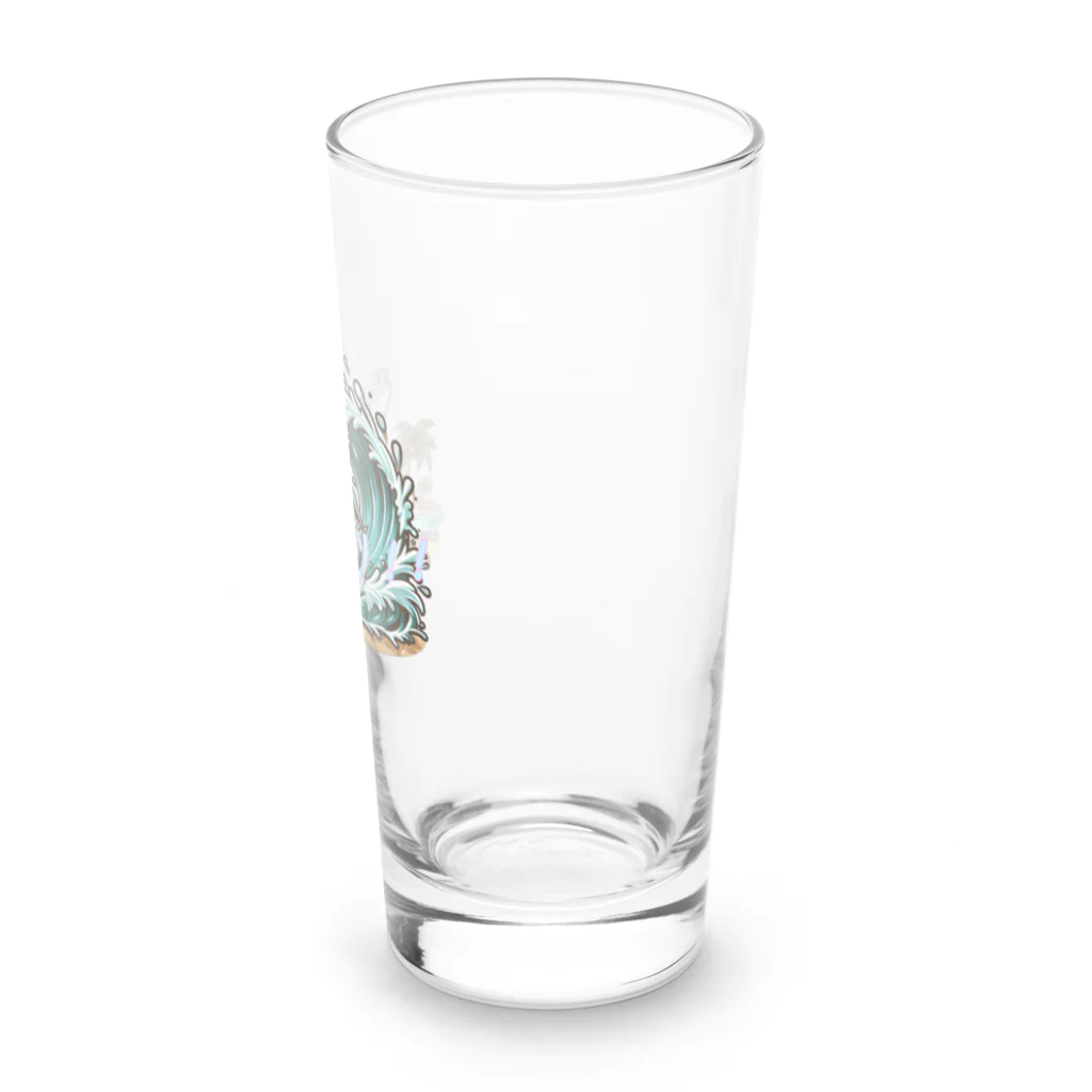 風来のSharkなヤツ!! Long Sized Water Glass :right