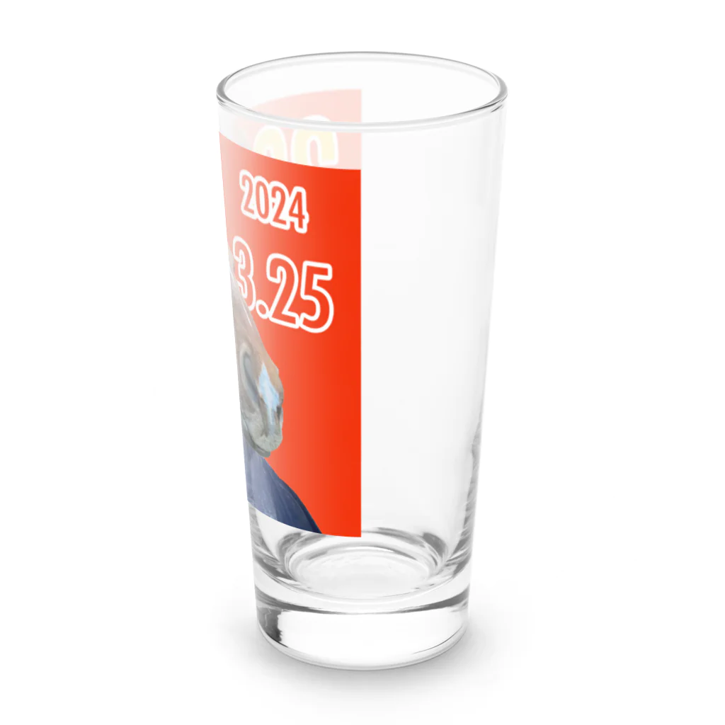 げんき牧場グッズ売り場のプッチお誕生日グッズ2024 Long Sized Water Glass :right