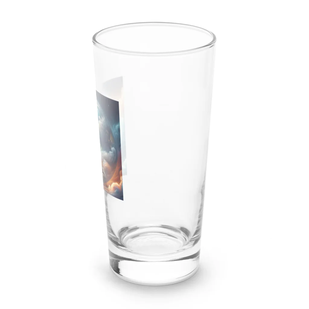 podotataのマグニフィセント地球 Long Sized Water Glass :right