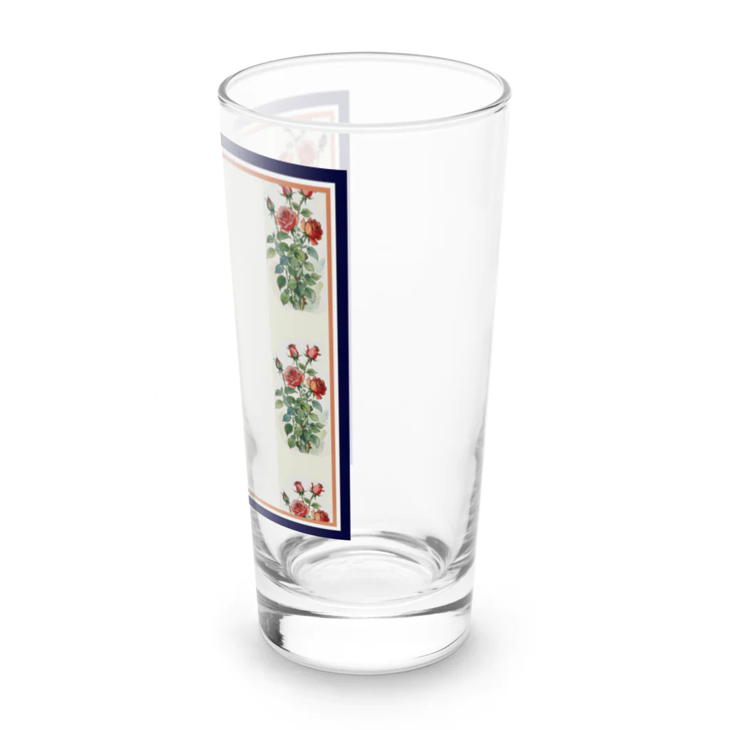 (っ◔◡◔)っ ♥ Le Petit Trésor ♥の𝖂𝖍𝖊𝖓 𝖗𝖔𝖘𝖊𝖘 𝖇𝖑𝖔𝖔𝖒 Long Sized Water Glass :right