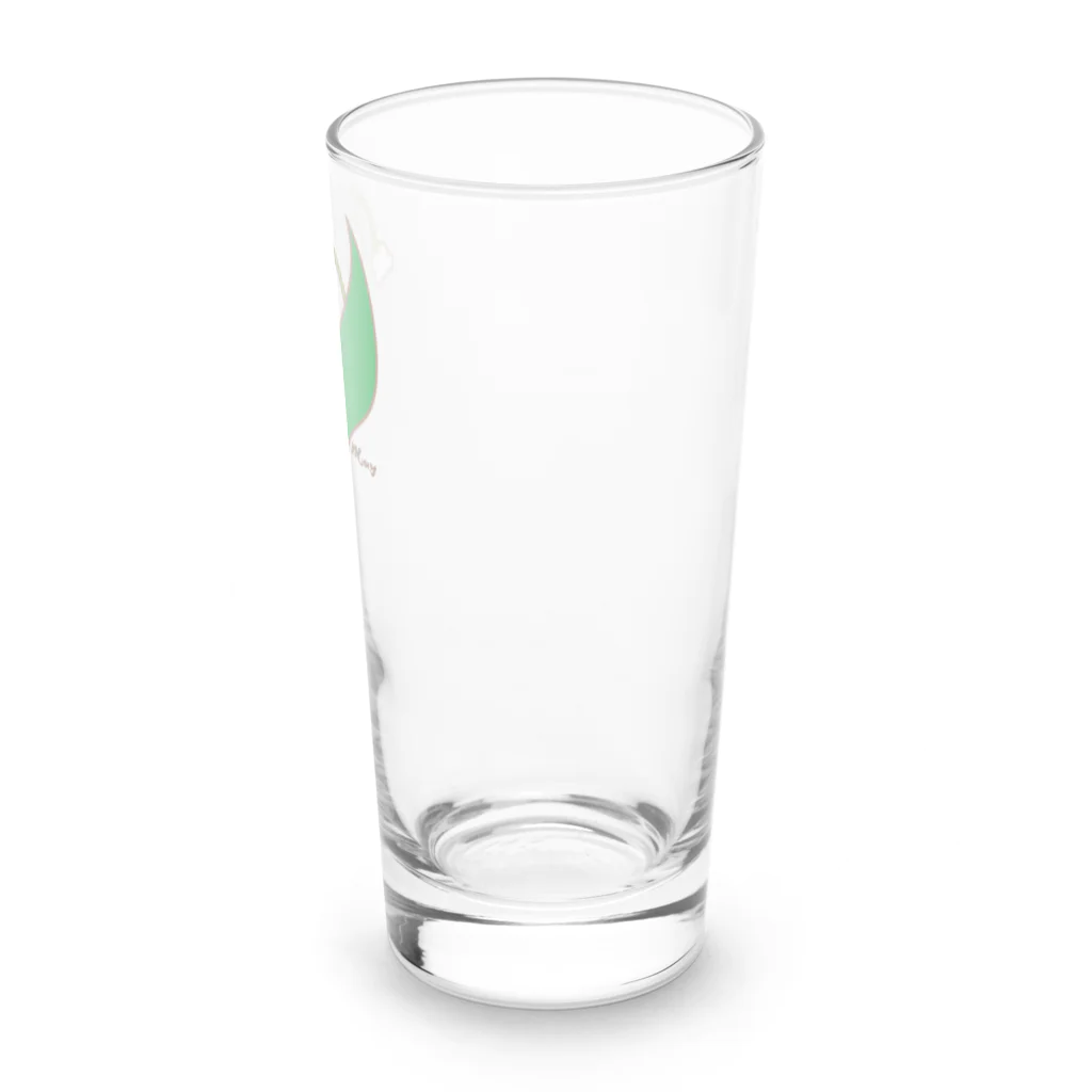 So湖いらの「誕生月花びわこ」5月すずらんロンググラス Long Sized Water Glass :right