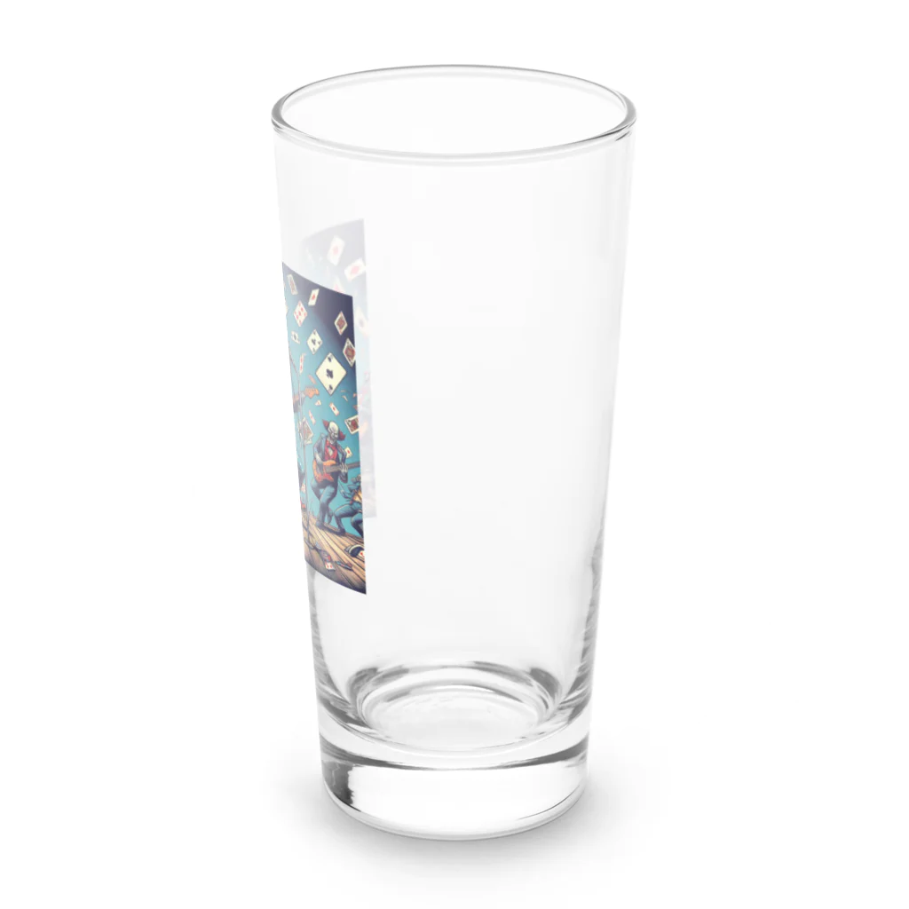 momonekokoの熱狂ピエロ Long Sized Water Glass :right