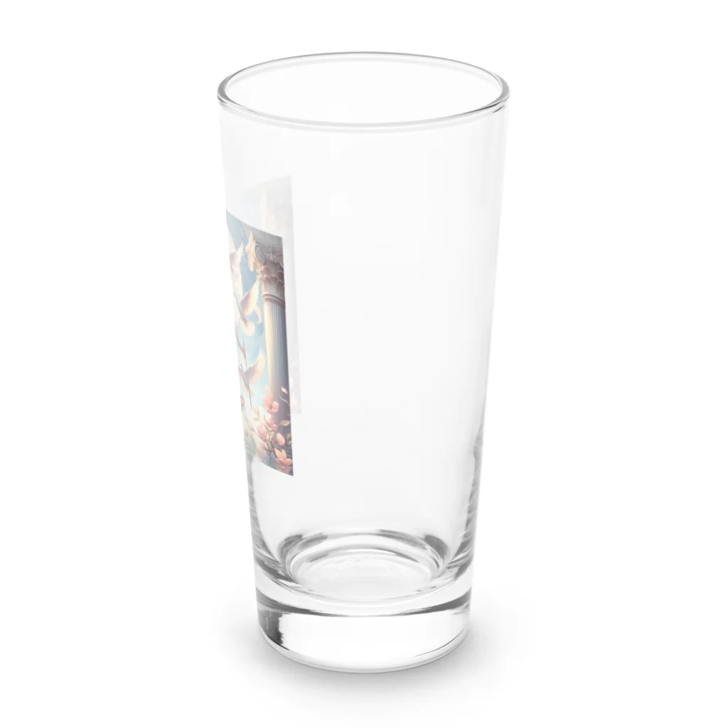 われらちきゅうかぞくのLibra 天秤座 Long Sized Water Glass :right