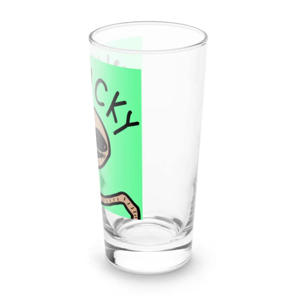 ぷりてぃーくりーちゃーずのアンラッキー Long Sized Water Glass :right