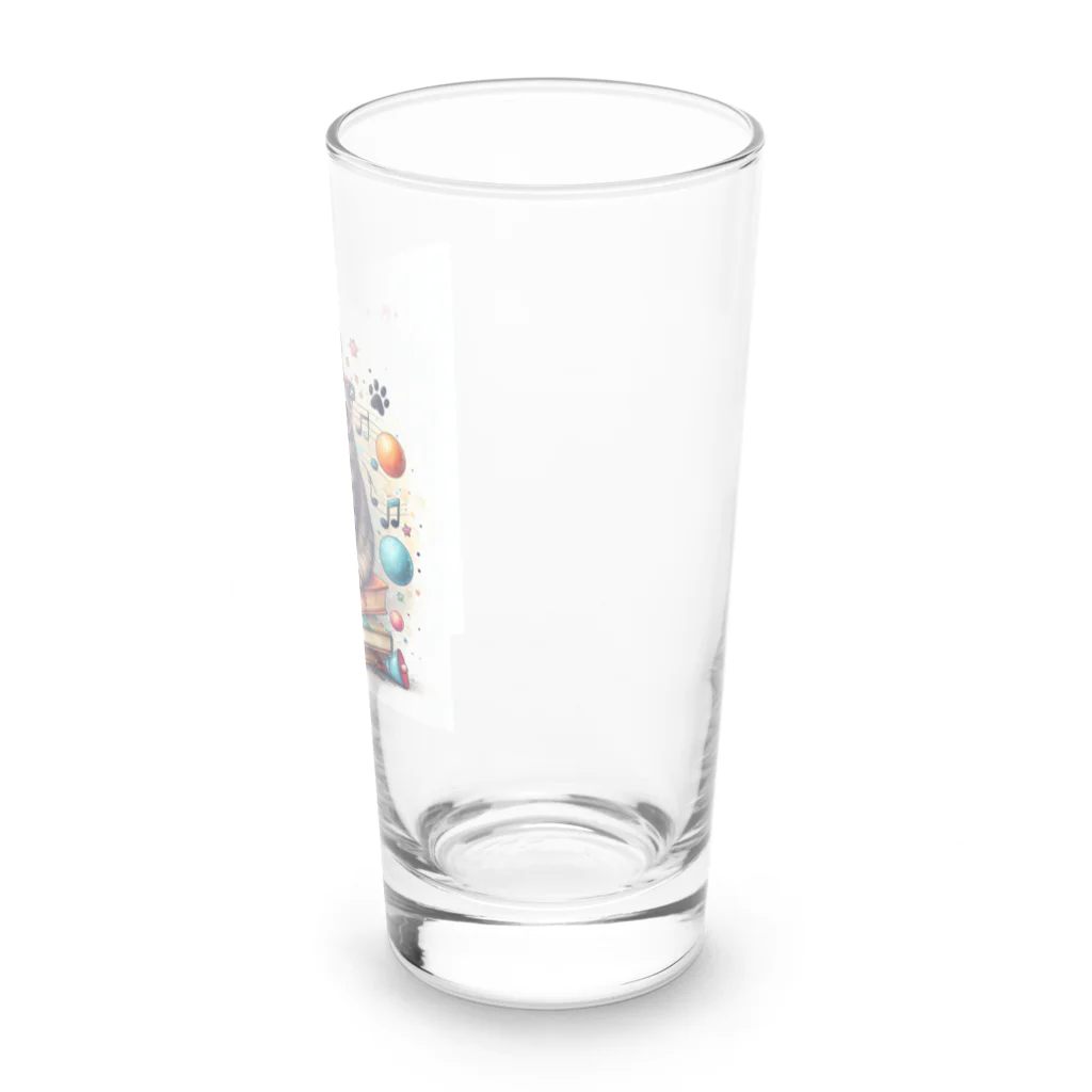 Akiraの猫 Long Sized Water Glass :right