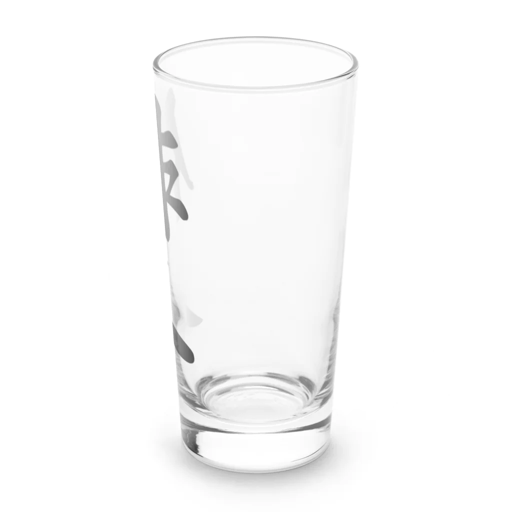 着る文字屋の俳人 Long Sized Water Glass :right