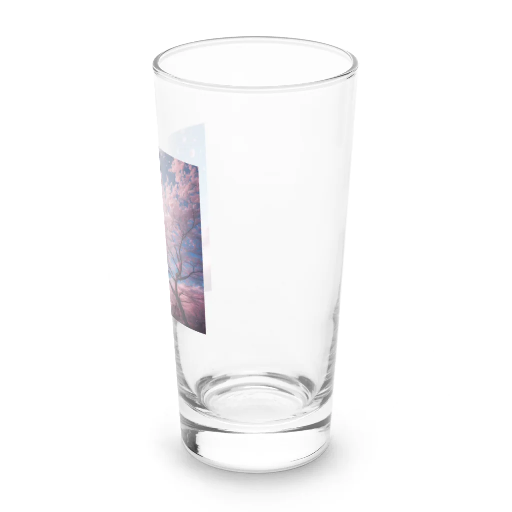 shingo45sの桜吹雪 Long Sized Water Glass :right