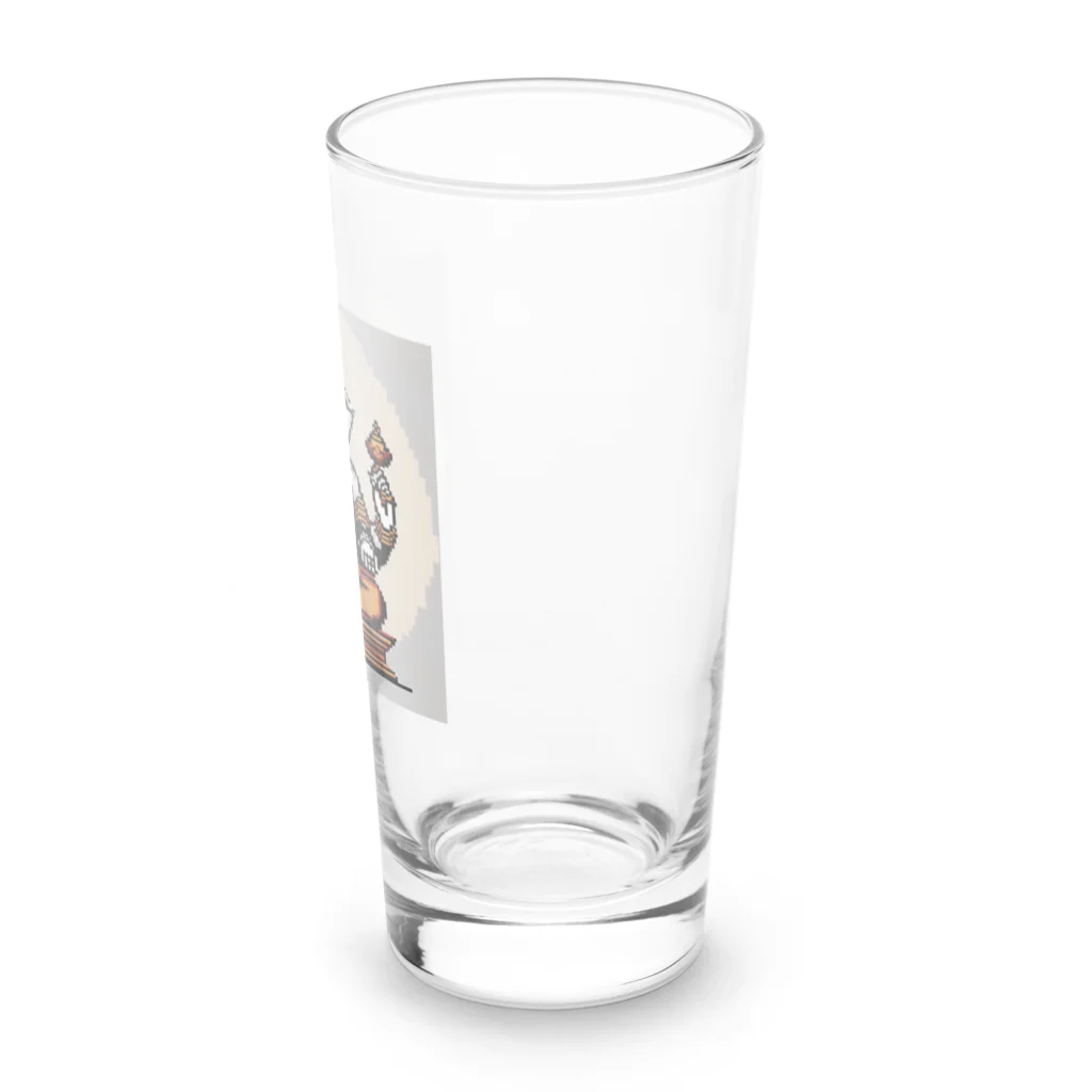 ganeshaの優れたコミュニケーターであるガネーシャ Long Sized Water Glass :right