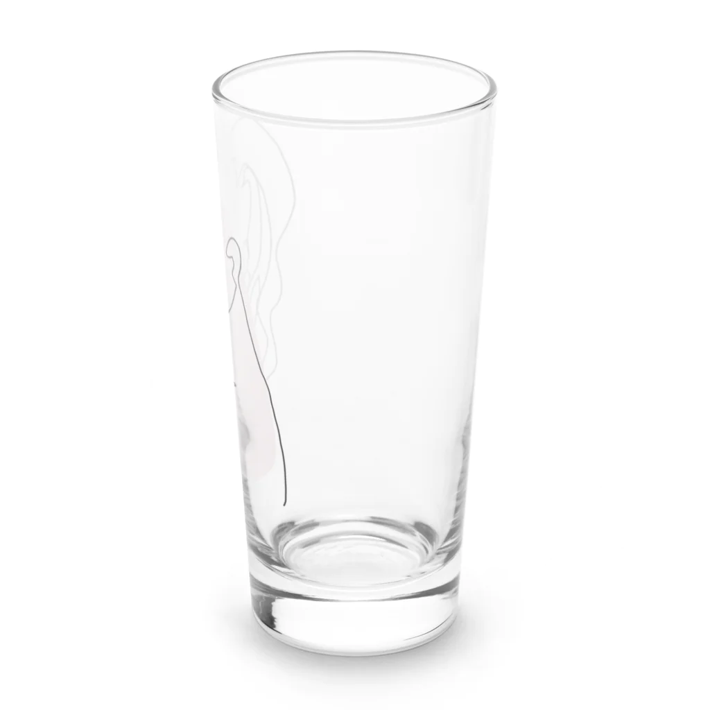 monstersのwoman2（背景透過ver） Long Sized Water Glass :right