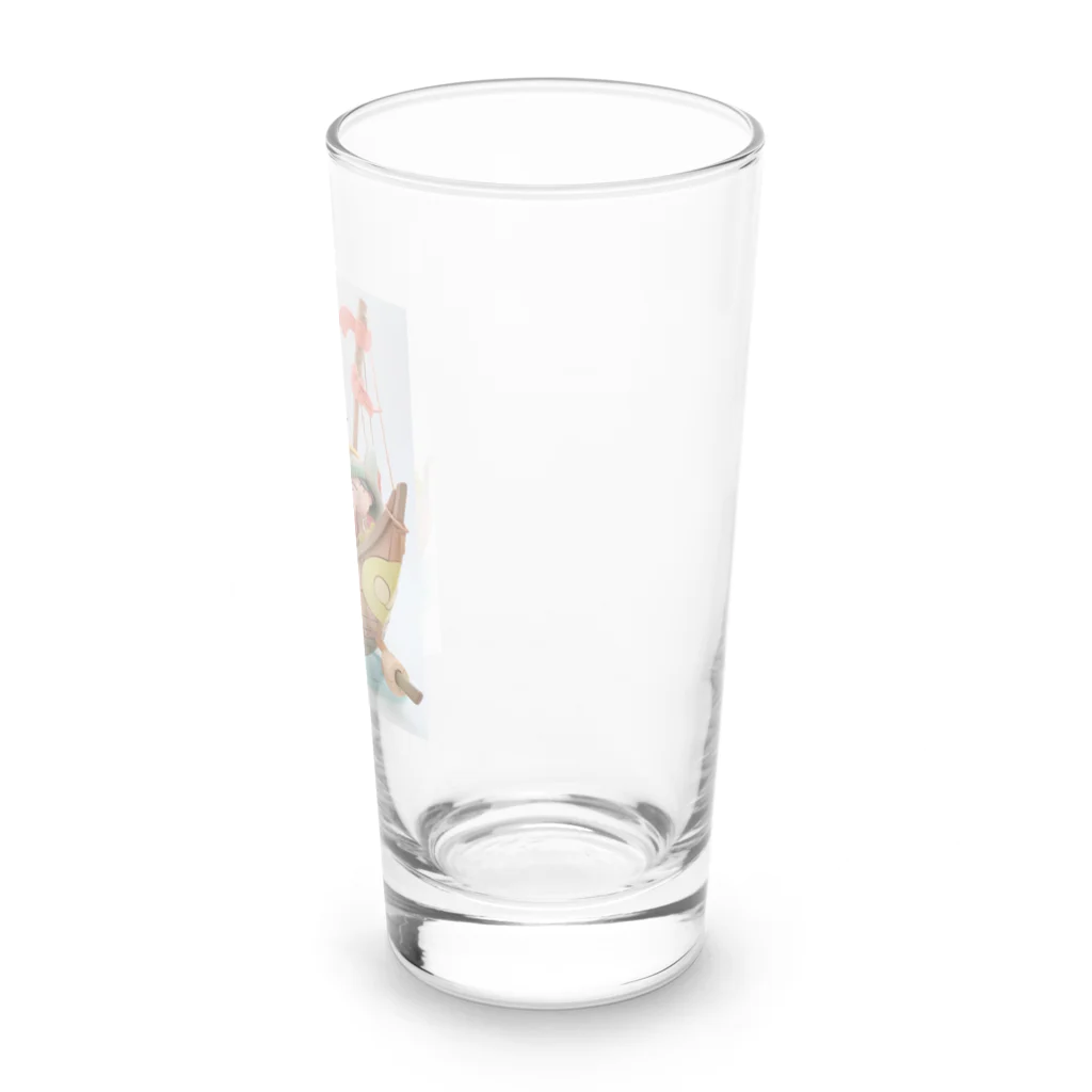 AQUAMETAVERSEの気の合う友と航海　なでしこ1478 Long Sized Water Glass :right