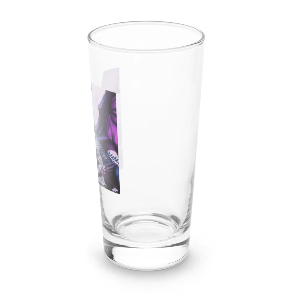 cotaro_worksの勇敢なドラゴン フラットベクトル Long Sized Water Glass :right