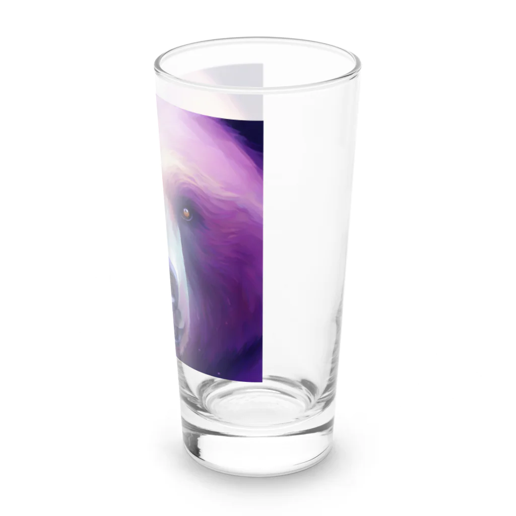 kumanekosanndaisukiのくまくまくまくまくま Long Sized Water Glass :right