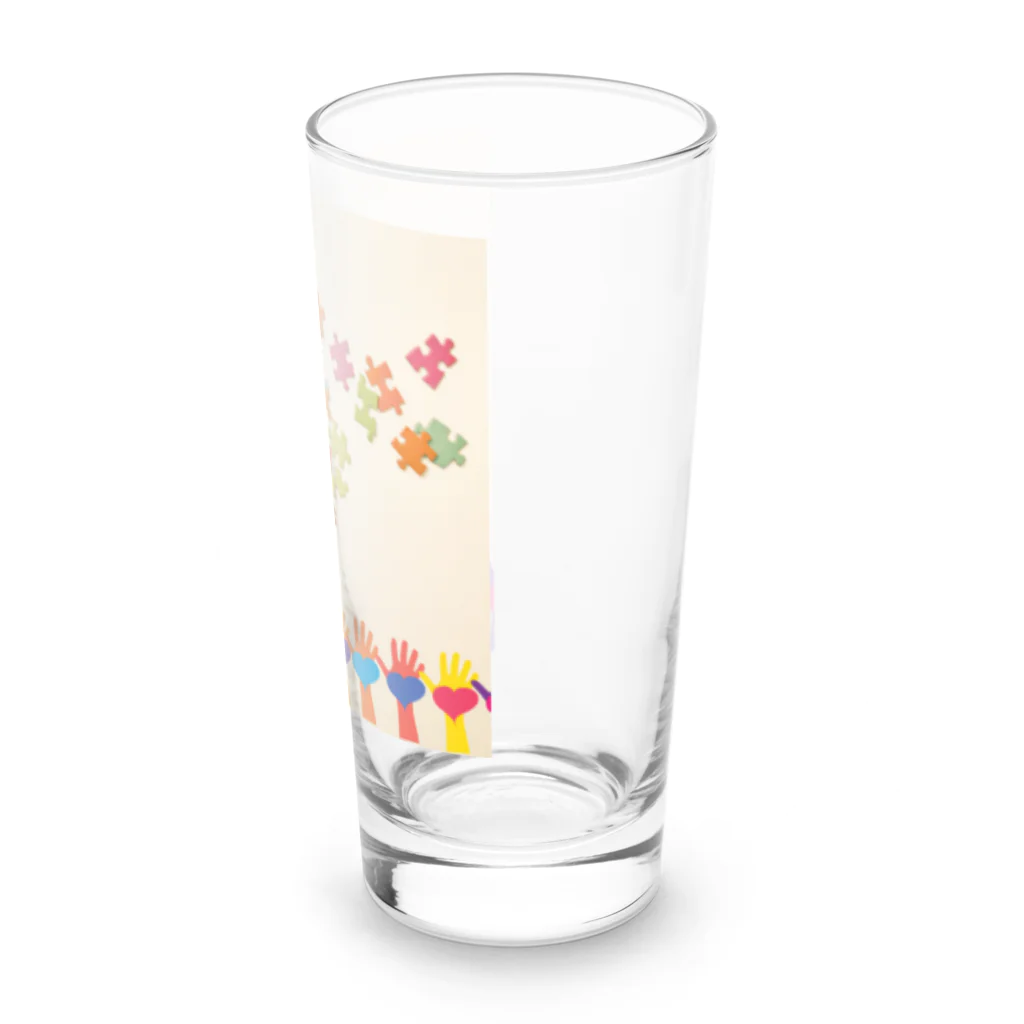 Happiness Home Marketのハートフルフル Long Sized Water Glass :right